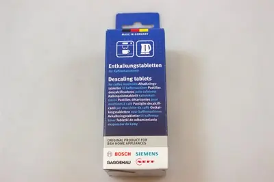 Afkalkningstabletter, Siemens espressomaskin Beställ nu