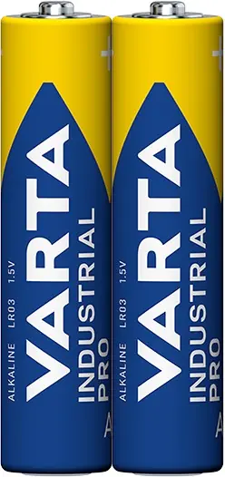 Varta Industrial Pro alkaliskt batteri 2-pack AAA-batterier LR03 Billigare