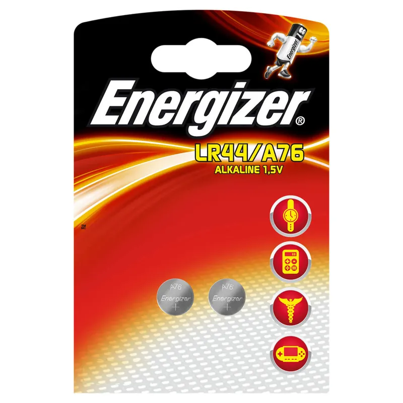 Energizer LR44/A76 klockbatteri 2-pack Fynd