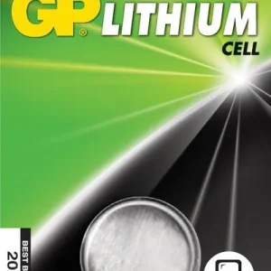 GP CR2016 Lithium batteri 1-Pack knappcellsbatteri risnedsättning