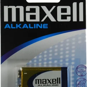 Maxell alkaliskt 9V batteri (6LR61) Populärt val