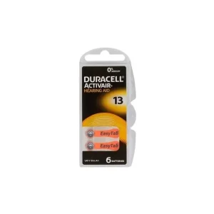 Duracell  13 Hörapparatsbatteri  6-Pack * Erbjudandepris