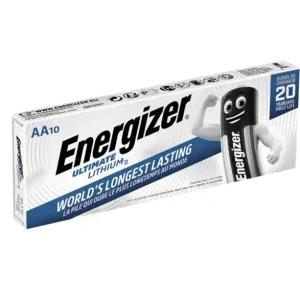 Energizer Aa R6  Lithium  10-Pack * Rabatter