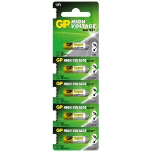 Gp 12V V27a, Lr27 Mn27 Alkaline   5-Pack Lägg i varukorgen