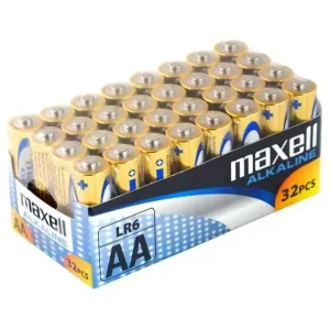 Lägg i varukorgen Maxell 1,5V Aa/Lr6  32-Pack Alkaline   *