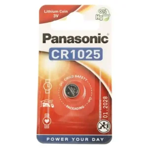 Billigare Panasonic Cr1025 3V Lithium Knappcellsbatteri