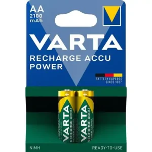 Varta 1,2V Aa 2100Mah Ni-Mh Laddbart  2-Pack Snabb frakt