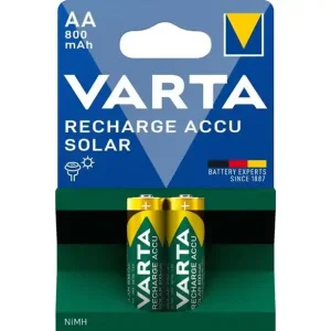Varta 1,2V Aa 800Mah Ni-Mh Laddbart Solar  2-Pack Trygg betalning