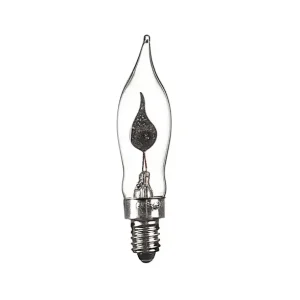 Premium Konstsmide 230V 1,5W E10 2-Pack Flicker Flame 1020-020 *