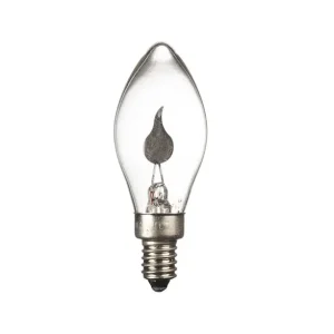 Nedsatt pris Konstsmide 230V 1,5W E10 Flicker Flame 2-Pack 1025-020 63X23mm
