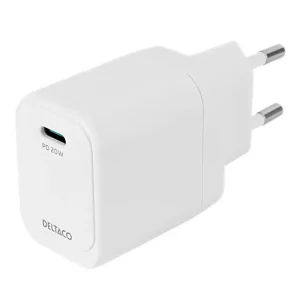 Deltaco  Usb-Laddare  Usb-C  20W Billig