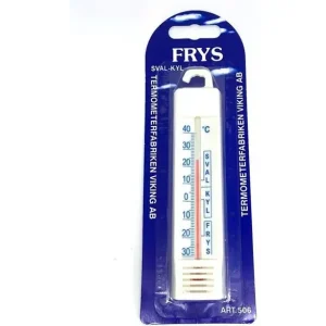 Säker betalning Termometer Kyl Frys Plast  506