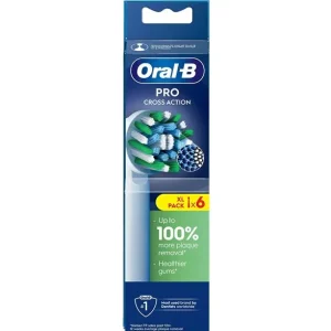 Oral-B Crossaction Borsthuvud 6-Pack * Lågt pris