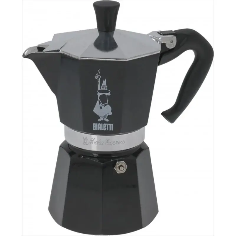 Populär Mokabryggare Bialetti Moka Express 6-koppar, svart