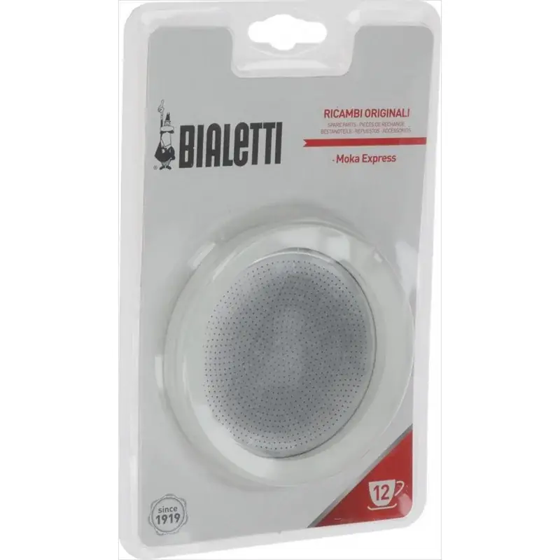 Bialetti 3 packningar + 1 filter för 12 koppar Begränsat antal